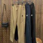 Descente Casual Pants Red Autumn Winter
