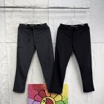 Archaeopteryx Trousers Red Cotton Daily Commute Winter