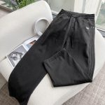 Archaeopteryx Casual Trousers Red Cotton Fleece Winter