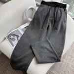 Celine Casual Trousers Red Winter