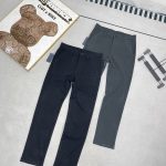 Prada Casual Trousers Red Male Cotton Wool High-End Quality Autumn Winter And Slim Fit