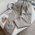 Balenciaga Casual Trousers Red Winter