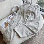 Archaeopteryx Casual Trousers Red Cotton Fleece Winter