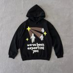 Earth Hoodies Blue Cotton Fleece Foam Printing