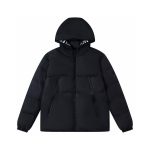 Moncler Cotton-Padded Coat Cotton Embroidery