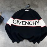 Givenchy Jeans Red Wool Blend Jacquard Air Layer Running Simple And Elegant High-End Quality Style Winter Tight Stitches