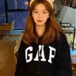 Gap Hoodie Ash Cotton Pure Soft Easy To Match Patch