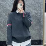 Thom Browne Sweater Red Autumn Winter And