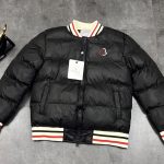 Moncler Jeans Red Cotton Down Clean Lines Sophistication Winter