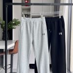 Under Armour Sweatpants Black Cotton Pure Fleece Easy To Match