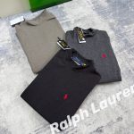Ralph Lauren Down Jacket Ash Spandex Fleece Fabric Winter Embroidery