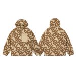 Burberry Coats Ash Cotton Wool Lambswool Gabardine Streetwear Patch