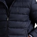 Ralph Lauren Down Jacket Red Duck Nylon Winter Embroidery