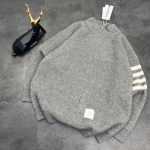 Thom Browne Coat Red Autumn Winter