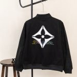 Louis Vuitton Jacket Ash Suede Embroidery