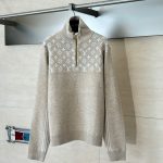 Louis Vuitton Sweater Color Cotton Wool Blend Jacquard
