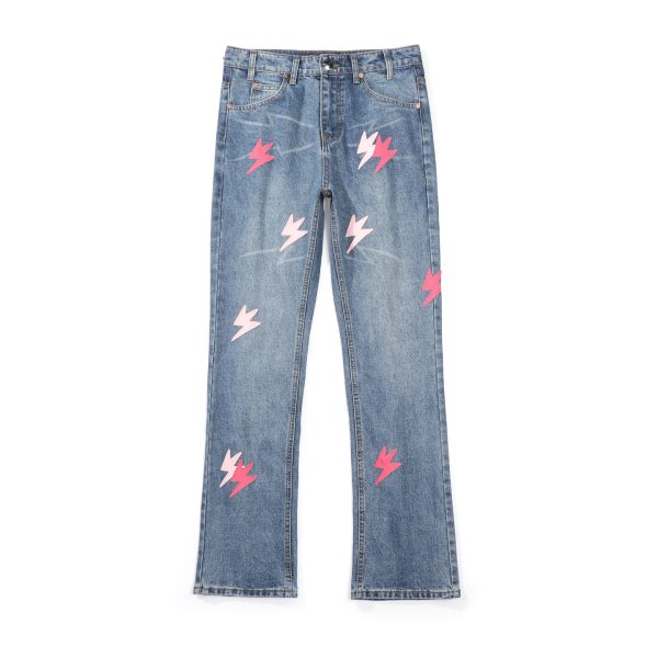 Balenciaga Short-Sleeved Shirts Red Cotton Lace Denim Street Style Sophistication Patch