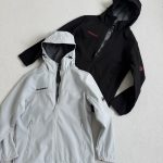 Mammut Coat Red Softshell Fabric Fleece Woven Air Layer Unrestricted Movement Light Hiking Spring Autumn Winter