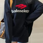 Balenciaga Sweater Red Cotton Silk Wool Blend Silky Smooth