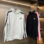Balenciaga Hoodie Ash Silk Embroidery