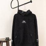 Balenciaga Hoodie Red Wool Lambswool
