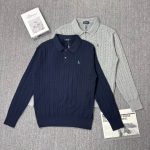 Hazzys Knitwear Red Cotton Down Cable Knit Simple And Versatile Exquisite Workmanship Light Business Gentlemanly Style Sophistication Autumn Winter Embroidery
