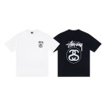 Stussy Short-Sleeved Shirts Black Cotton
