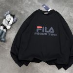 Fila Hoodie Black Fleece