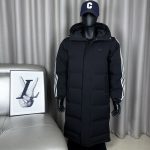Adidas Outerwear Red Duck Down Nylon Winter Large Print