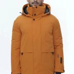 Moncler Coats Red Gore-Tex Goose Down Autumn Winter Windproof Cuffs