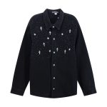 Chrome Hearts Shirts Black Denim