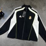 Adidas Outerwear Red Smooth To The Touch Autumn Embroidery