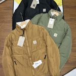 Carhartt Outerwear Green Down Retro Logo