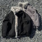 Stone Island Outerwear Brown Cotton Down Faux Mink Fur Suede Winter