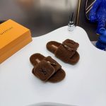 Louis Vuitton Slippers Wool Autumn Winter