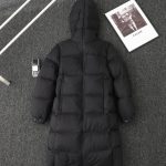 Moncler Jacket Red Goose Down Nylon