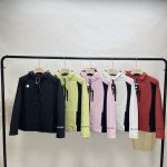 Descente Down Jacket Red Nylon Minimalist Style Autumn Winter And Patch