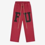 Fear Of God Long Pants Red Fleece