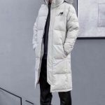 New Balance Down Jacket Black Duck Polyester Fiber Autumn Winter
