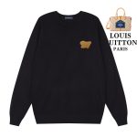 Louis Vuitton Leather Sweater For Autumn
