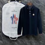 Moncler Breathable Fabric Long-Sleeved Shirts