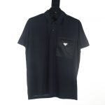 Prada Cotton Short-Sleeved Polo Shirt
