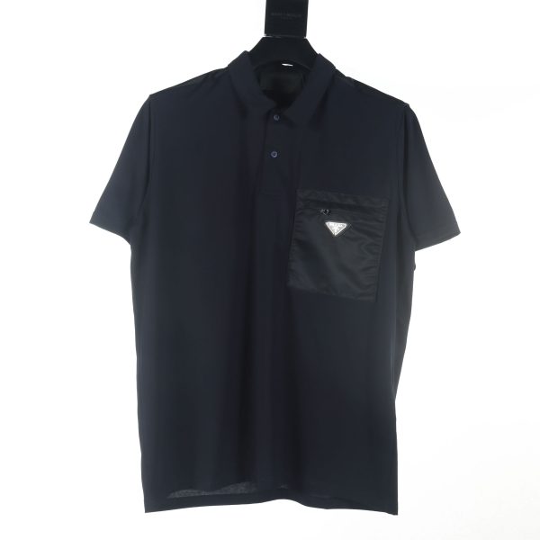 Prada Cotton Short-Sleeved Polo Shirt