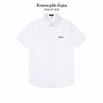 Zegna Bamboo Short-Sleeved Shirt