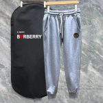 Burberry Sweatpants Black Spring Summer Side Pockets