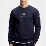 Fila Long-Sleeved Ash Cotton Unrestricted Movement Simple Design