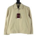 Gucci Outerwear Color Cotton Jacquard Simple Design