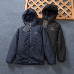 Toms Coat Black Cotton Nylon Fleece Autumn Winter Late Early