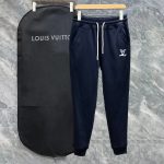 Louis Vuitton Sweatpants Black Side Pockets