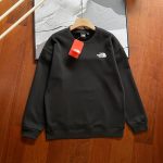 The North Face Hoodie Red Cotton Polyester Fleece Unrestricted Movement Simple And Versatile